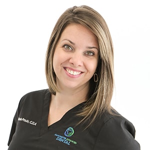 Nicole who is a certified dental assistant at Manchester Advanced Dental